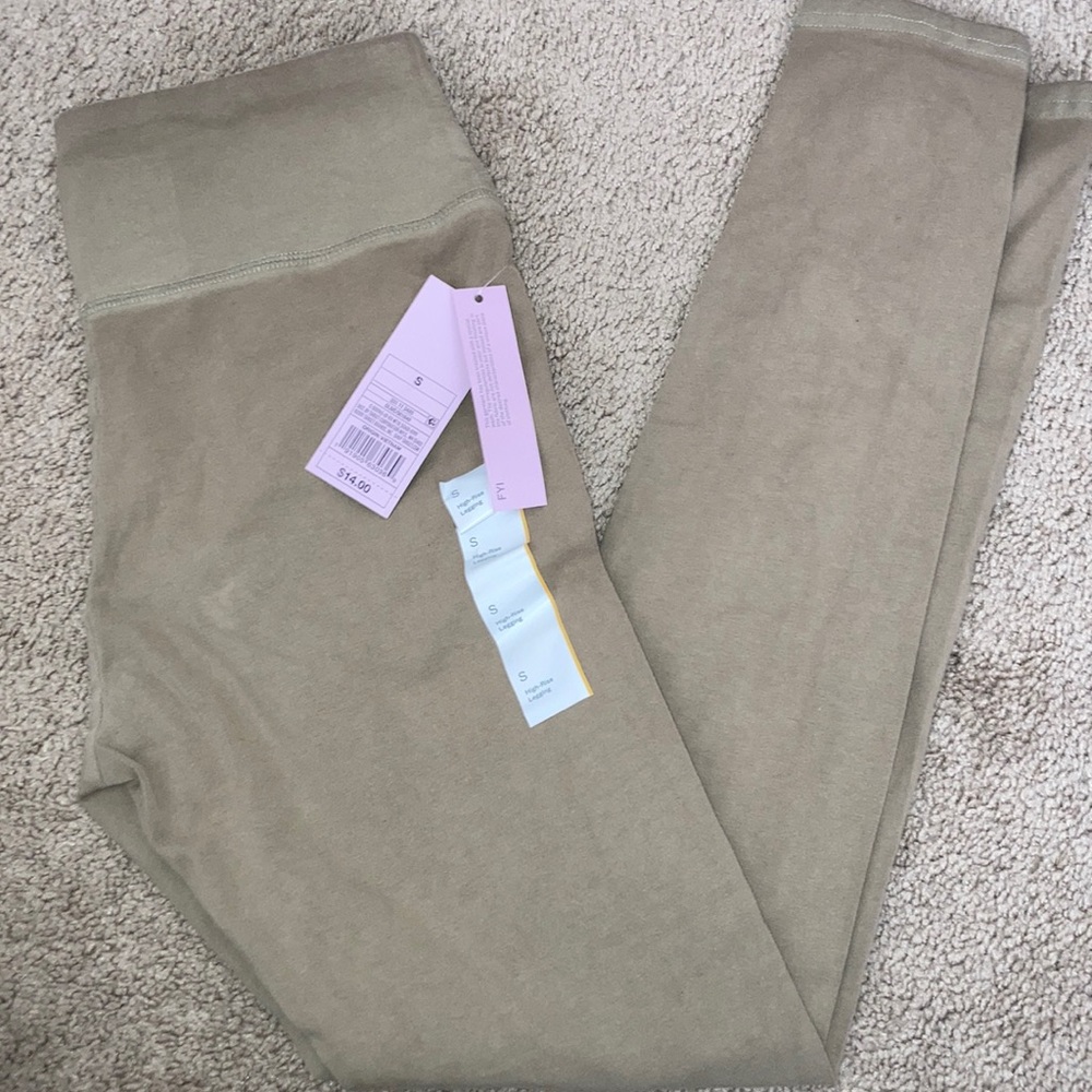green leggings NEW WITH TAG